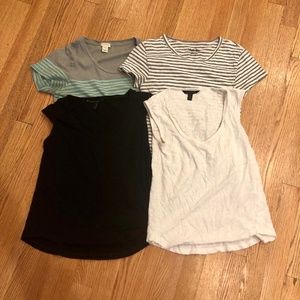 J Crew Banana Republic XXS T-Shirts & Tank Tops